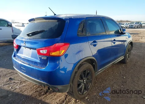 2016 Mitsubishi Outlander Sport 2.0 Es из США, поврежденный, VIN JA4AP3AU4GZ027317
